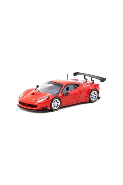 Tarmac Works Ferrari 458 Italia GT3 Kırmızı 1/64 Model Araba