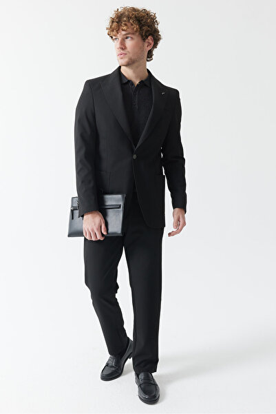 PAULMARK ERKEK SİVRİ YAKA CEKET 3876US