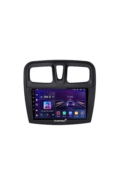 DUMYNAV Navigație auto Android 12, 2GB RAM, 32GB, pentru Dacia Logan/Sandero/...