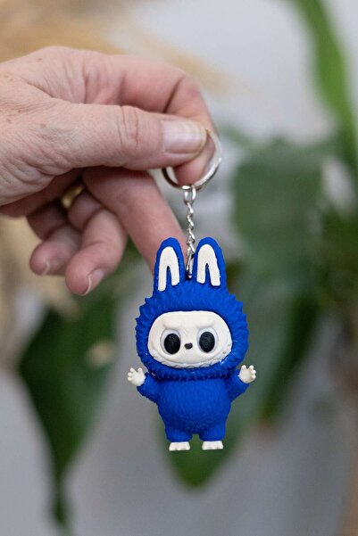 Modello Craft Labubu Keychain (Blue) 7 cm