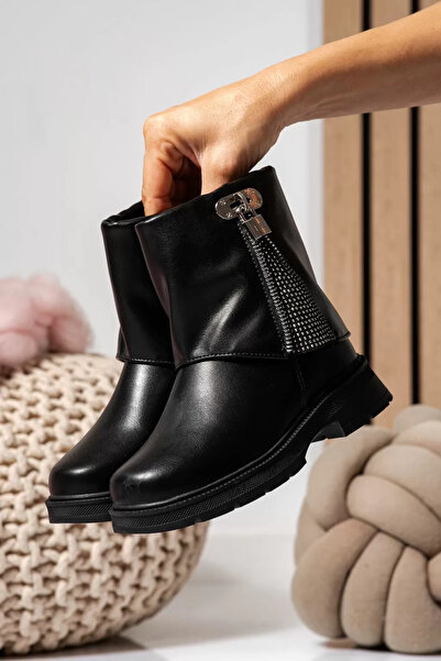 Zaira Ghete fete imblanite negre din piele ecologica Sara #22572 - 34