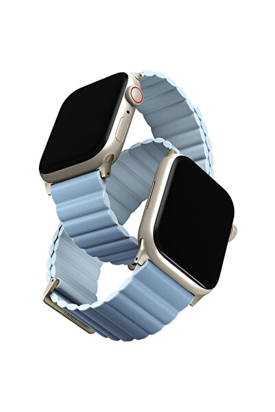 uniq حزام Revix Premium Edition لساعة Apple Watch مقاس 42/41/40/38 مم Arctic ...