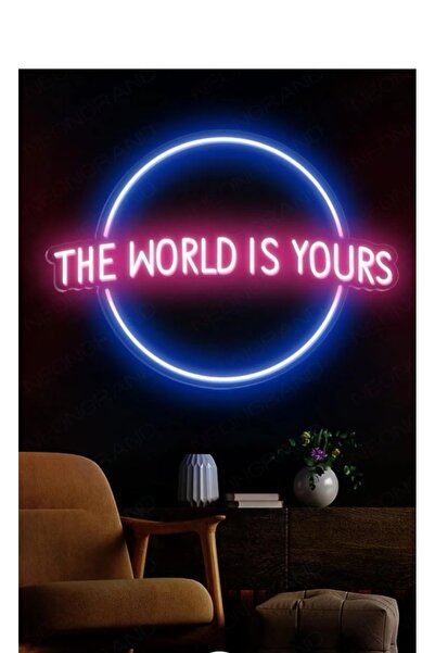 Extremmotif The World Is Yours Neon Led Neon Tabela