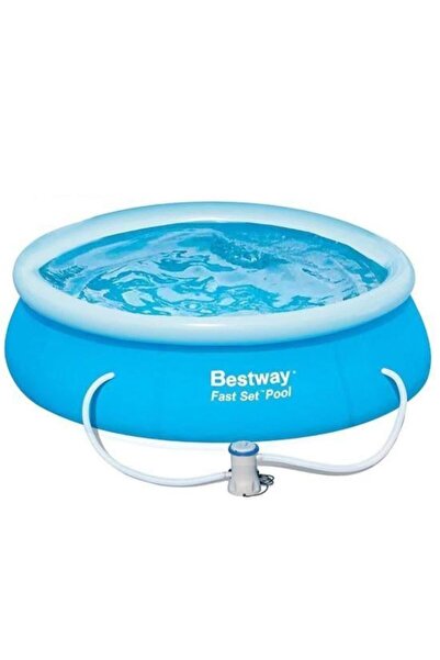 BESTWAY Piscina gonflabila, rotunda, cu filtru, 366x76 cm,