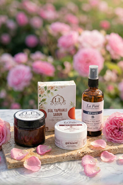 LF Lafune Gözenek Sıkılaştırıcı %100 Doğal Isparta Gül Suyu Tonik Gül Tozu Pe...