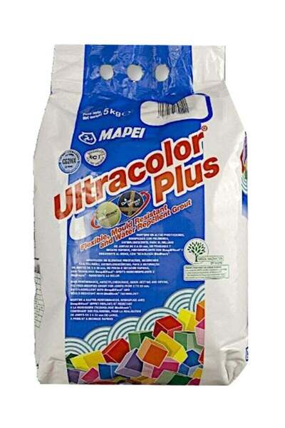MAPEI ألترا كولور بلس - حشو أسمنتي مقاوم للماء - رمادي - 5 كجم