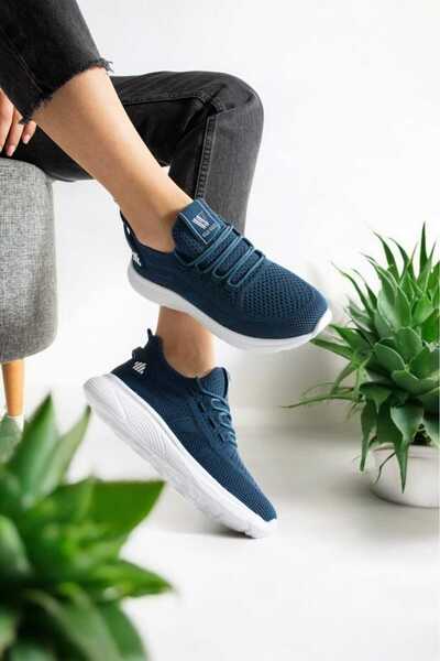 WALK WHİTE Жіночі щоденні кросівки 15957 Індіго