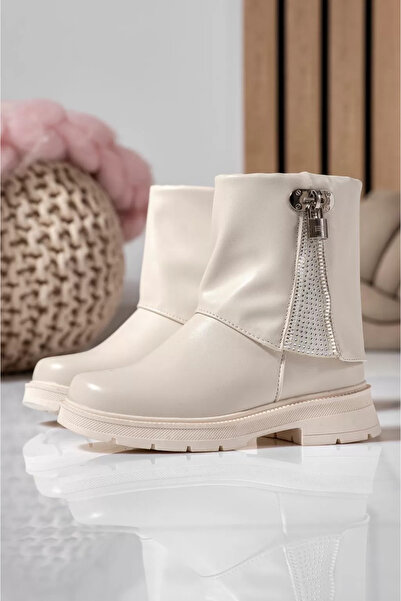 Zaira Ghete fete imblanite bej din piele ecologica Sara #22570 - 35