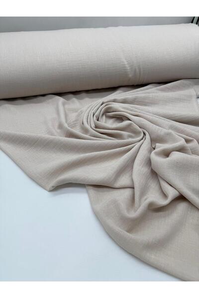 Kumaş Sevdası Keten Ayrobin Krep Eni 145 cm Elbise Gömlek Tunik vb