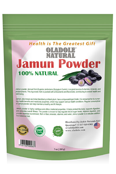 Oladole Natural Jamun Powder 100gm