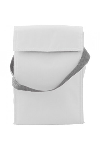 G Golden Case Casual Lunch rectangular thermal lunch bag with strap, white