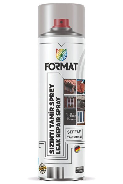 Format Sızıntı İzolasyon Tamir Spreyi Şeffaf 500 ML