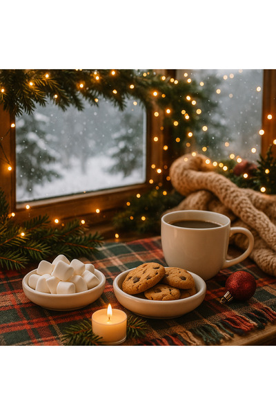 Tekbir PORSELEN 13 CM MEZE VE KAHVALTILIK SUNUM 2'Lİ SET