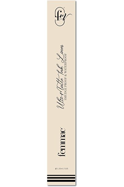 femmac Femmac Ulti Matte Ink Liner - Intense Black (Waterproof, Smudge-Proof)