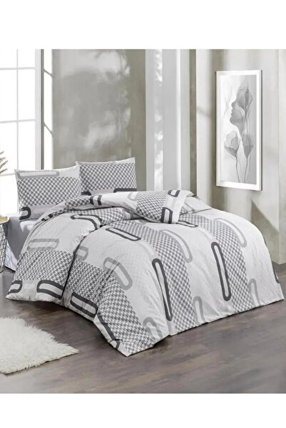 Kristal Double Sleeping Set Elips Gray