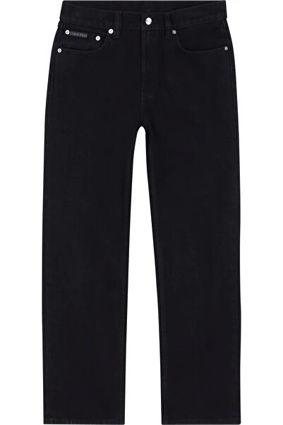 Calvin Klein HERO 90'S STRAIGHT Kadın Siyah Kot Pantolon
