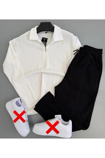 WENMİNG Model în dungi din țesătură otomană obișnuită pentru bărbați set