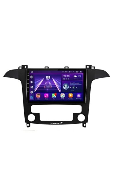 DUMYNAV Navigație Android 12 pentru Ford S-Max (2007–2015) — ecran HD de 9", ...