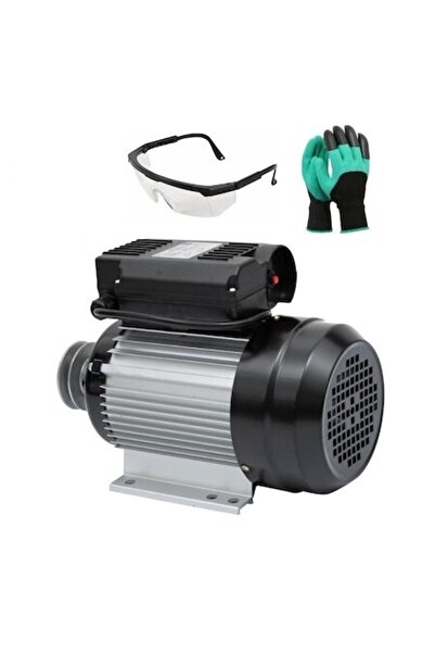 micul fermier Motor electric monofazat, ax de 24 mm, 1,5 kW, 2800 rpm, înfășu...