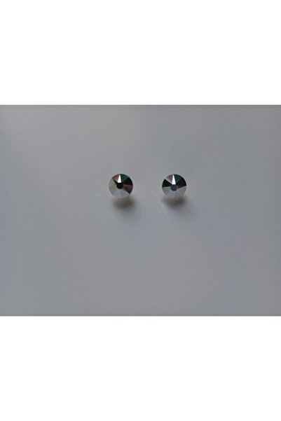 OEM 18K gold plated earrings with Swarovski Comet Argent 6mm