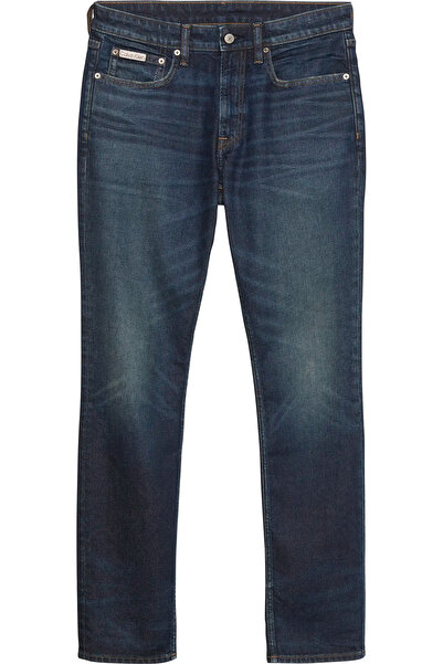 Calvin Klein SLIM VINE STREET JEAN Erkek Lacivert Kot Pantolon