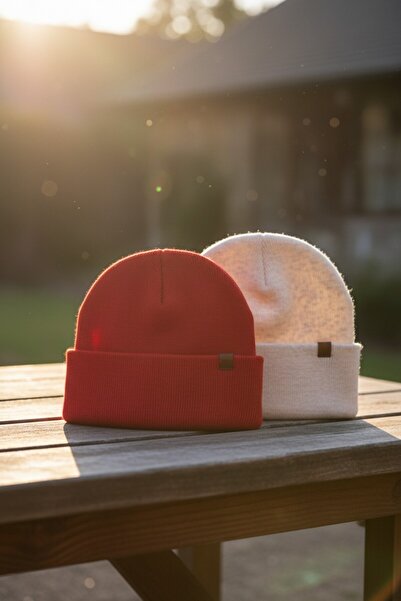 luismorro Unisex Triko %100 Akrilik 2'li Bere Seti