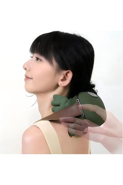 Shopi Deep Tissue Massage Device for Neck and Shoulder with Soft Silicone Nodes