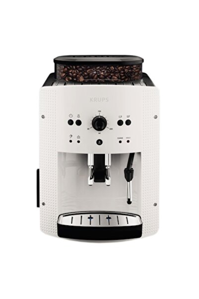 Krups Espresso Machine EA8105, Automatic, 1.7 L, 15 bar, White/Black