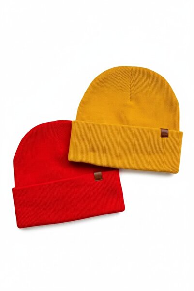 luismorro Unisex Triko %100 Akrilik 2'li Bere Seti