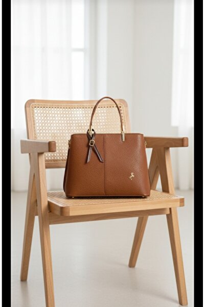 eflanmoda Γυναικεία τσάντα χειρός και ώμου Miami Polo 4 θέσεων