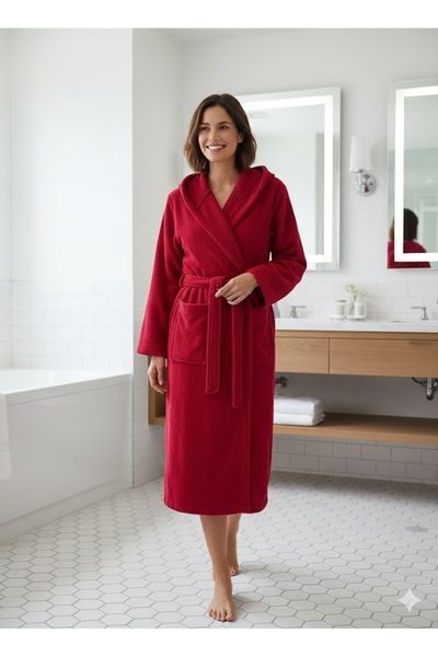 Raska Home Hooded Bathrobe