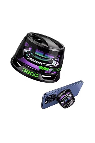 TrendyLux Boxă Bluetooth G200 – Portabilă, Magnetică, Bass Puternic, LED RGB, Compactă