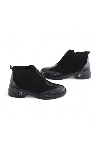 NEBY SHOES Ghete Dama din Piele Naturala Amara