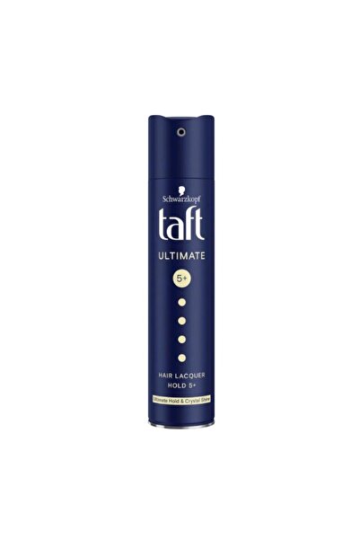 Taft Set of 3 x Ultimate Hair Spray, Hold Level 5+, Vegan Formula, 250 ml