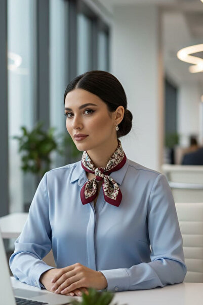 Pure Silk Atelier % 100 Saf İpek Fular