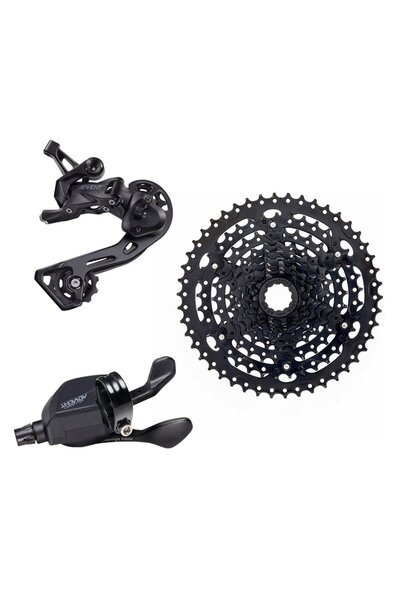 heugers Microshift ADVENT 1x9 Vites Grup Set – Kilitli Arka Aktarıcı, 11-46T ...