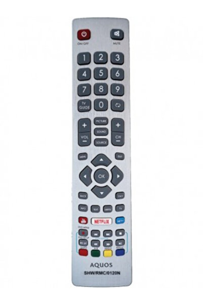 Sharp Remote control for TV RMC0120N SHW/RMC/0120N (357)