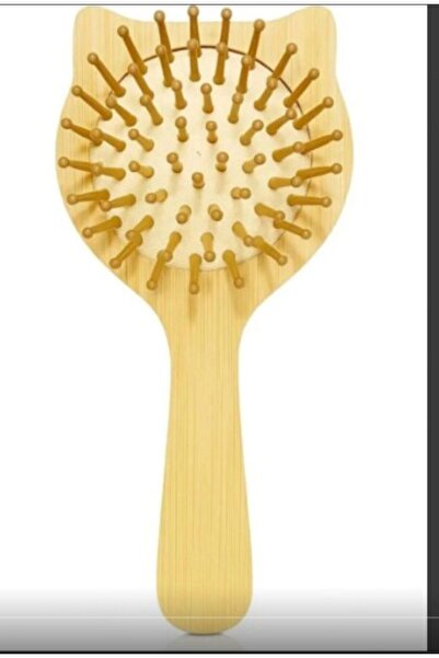 lowell home مشط بتصميم القطط من الخيزران، عبوة من 24 قطعة 📋