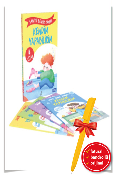 Doğan Çocuk Alfa Kalem+ Kendim Yapabilirim Kutulu Set 4 Kitap (Saniye Bencik ...