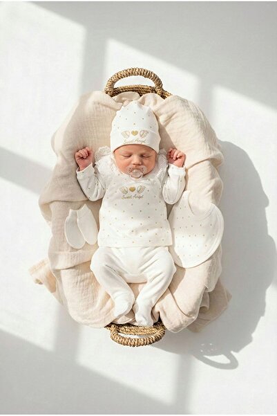 yukobaby bebeğiniz için en doğalı Kız Bebek Melek Kanatlı 5'li Yenidoğan Hast...