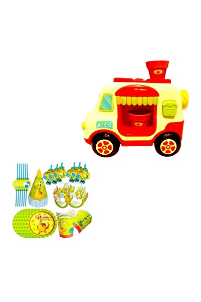 OEM Jucarie interactiva baie copii,camion cu inghetata,face spuma,12 luni+ cu...