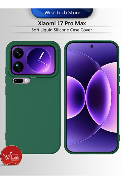 Wtech Xiaomi 17 Pro Max 5G 2025 Soft Liquid Silicone Case Cover