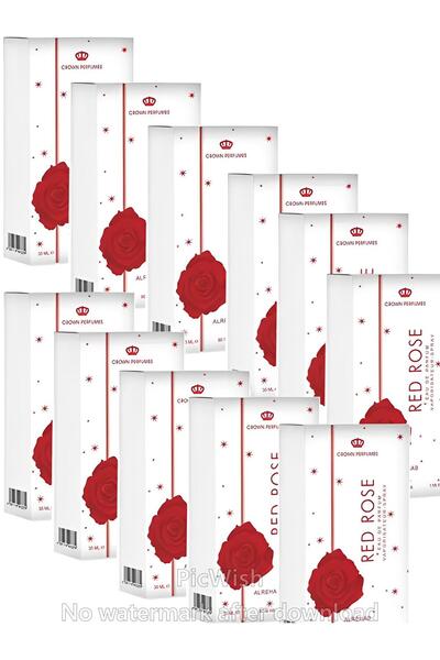 Red Rose الورد الأحمر 35 مل * 12 قطعة 1 دزينة 420 مل