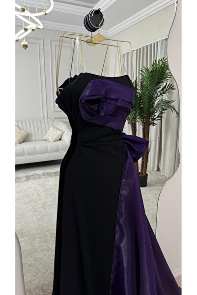 qmhafst فستان كريب والشال ميكادو لمعه