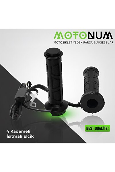 Motonum Bajaj Pulsar Rs 200 Ug Isıtmalı Elcik-4 Kademe Sıcaklık Ayarı- Iel546