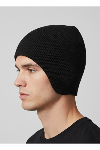 balkonda Beretă pentru bărbați, fără căptușeală, groasă, de protecție împotri...