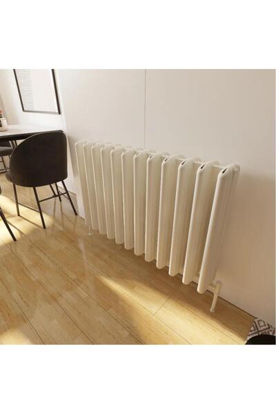 Lojimax Alüminyum Dekoratif Radyatör Grande 600x635mm 10 Dilim Parlak Beyaz |...