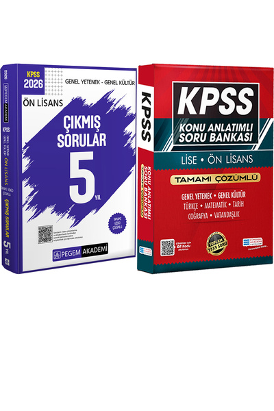 Benim Hocam Yayınları 2026 KPSS Ön Lisans Video Çözümlü Çıkmış Sorular 5 Yıl ...