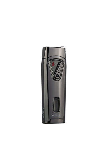 Quantoro MGM05-55 Çift Jet Alev Ice Black Çakmak