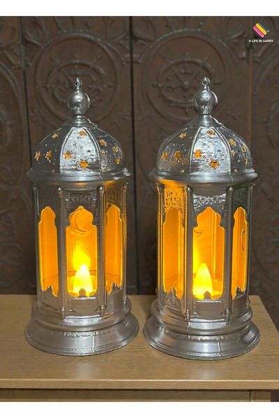a life in games 2li Set Ramazan Feneri - (tealight Led Hediyeli ) Fanos Ev Of...